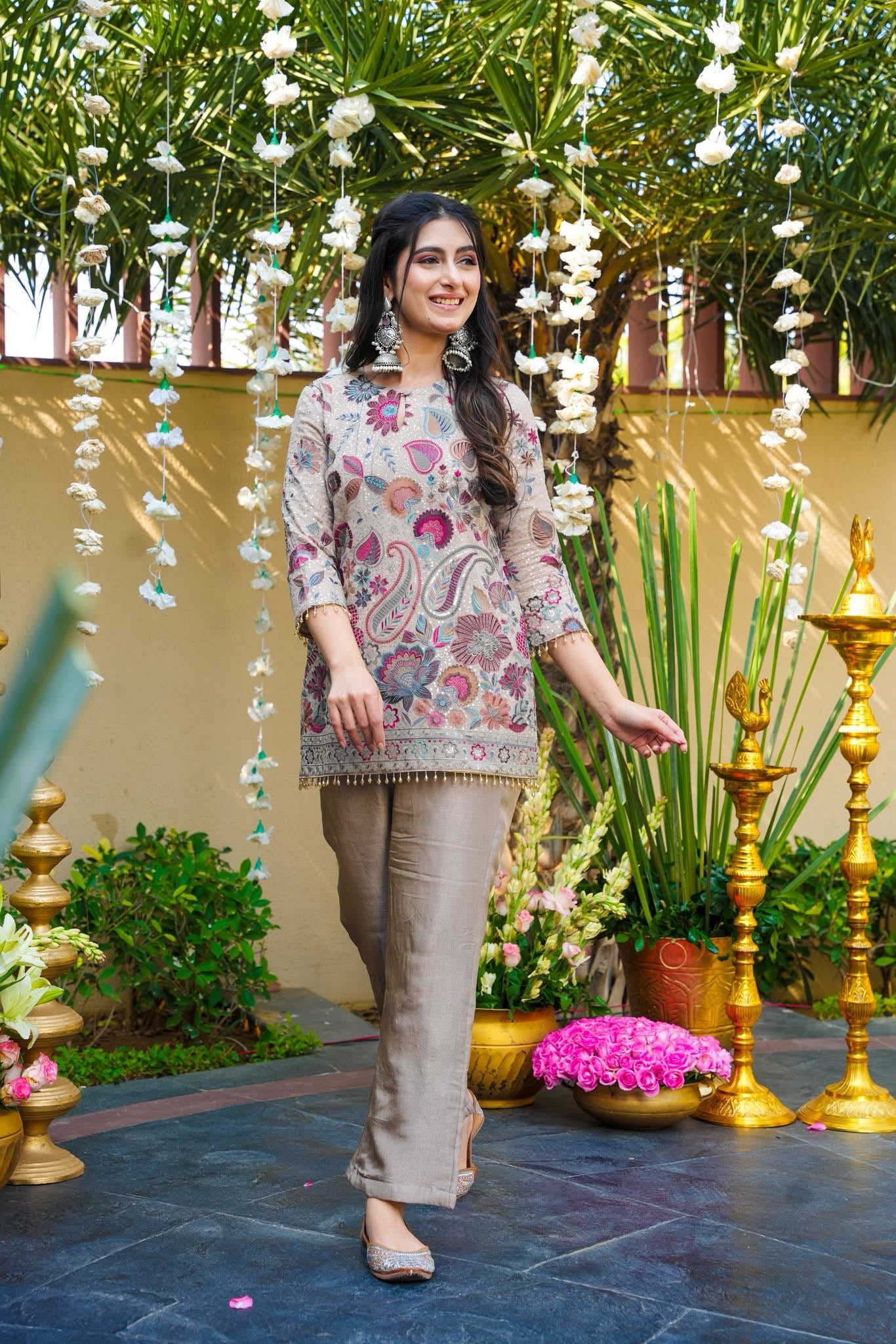 Loomlit Heavy Wedding Wear Co-ord Set
