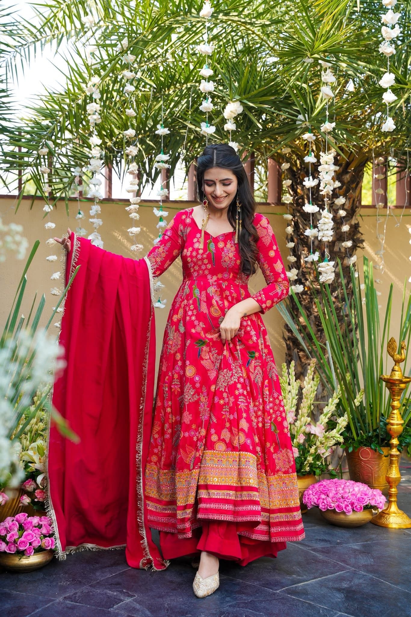 Vasnavi Vintage Anarkali Suit Set