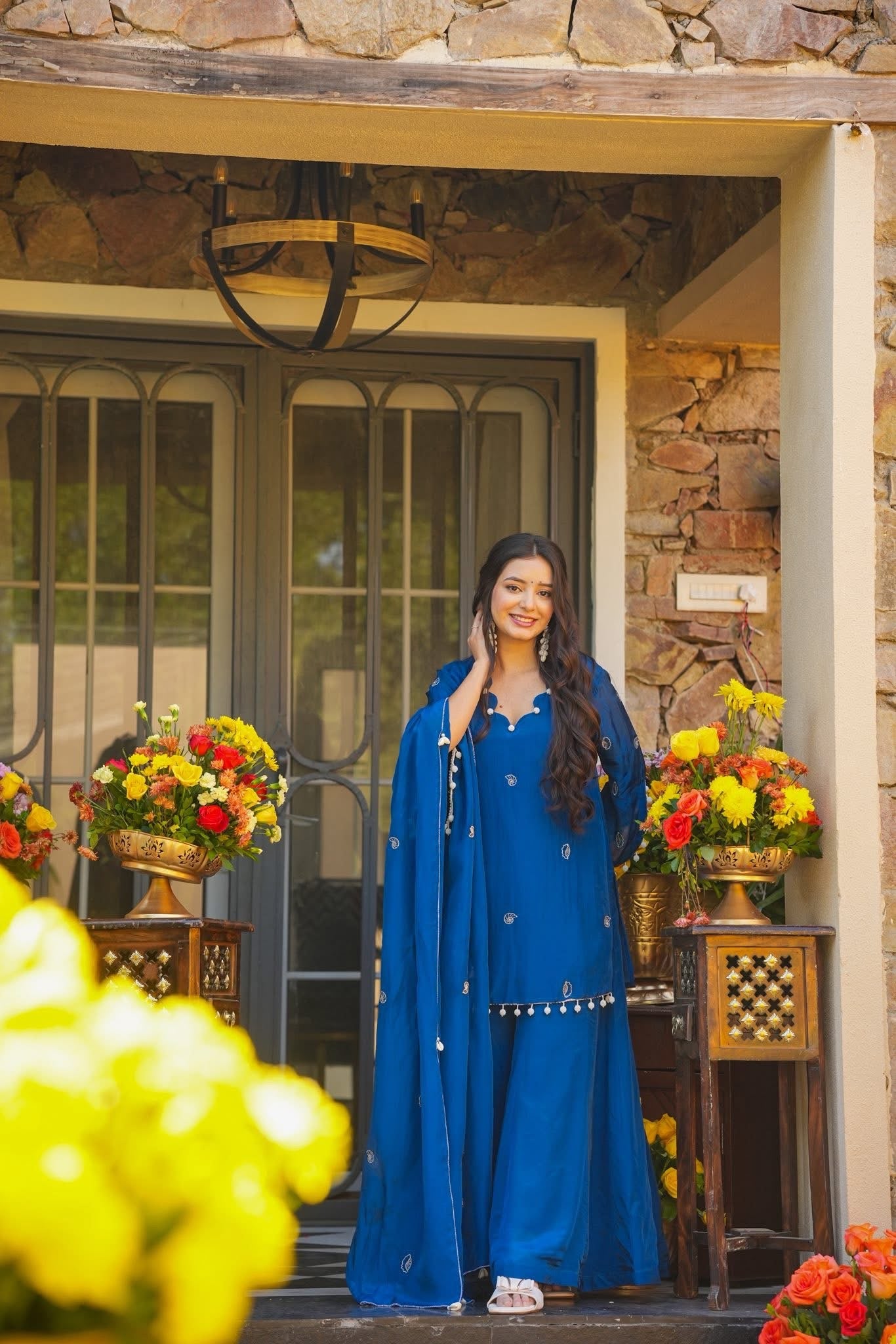 Neelanshika Wedding Wear Kurta Set