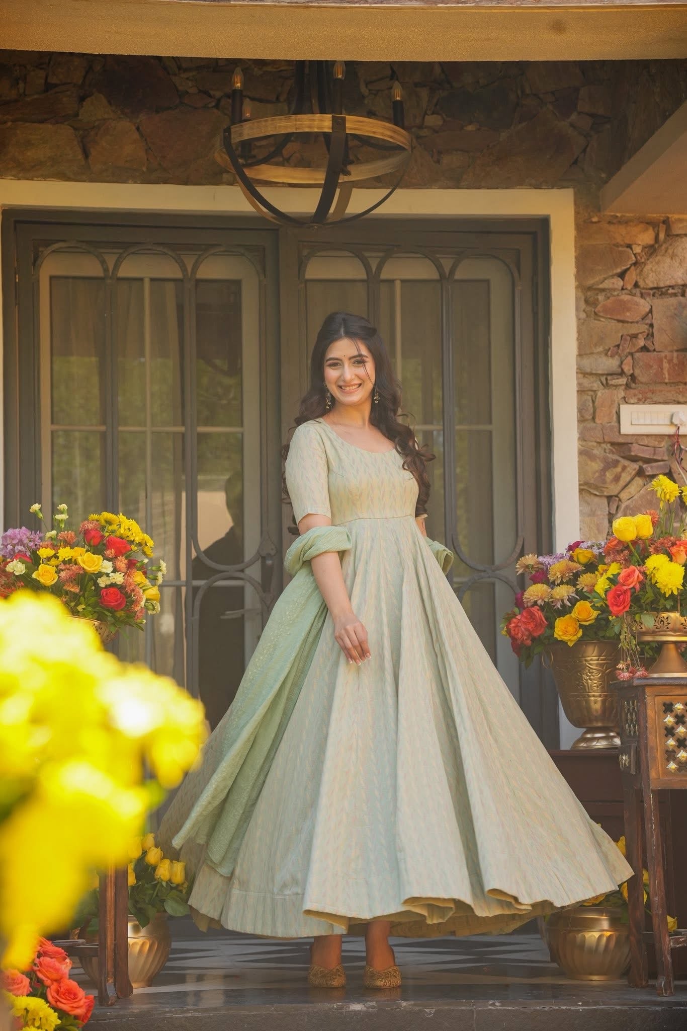 Noemi Cotton Maxi Set