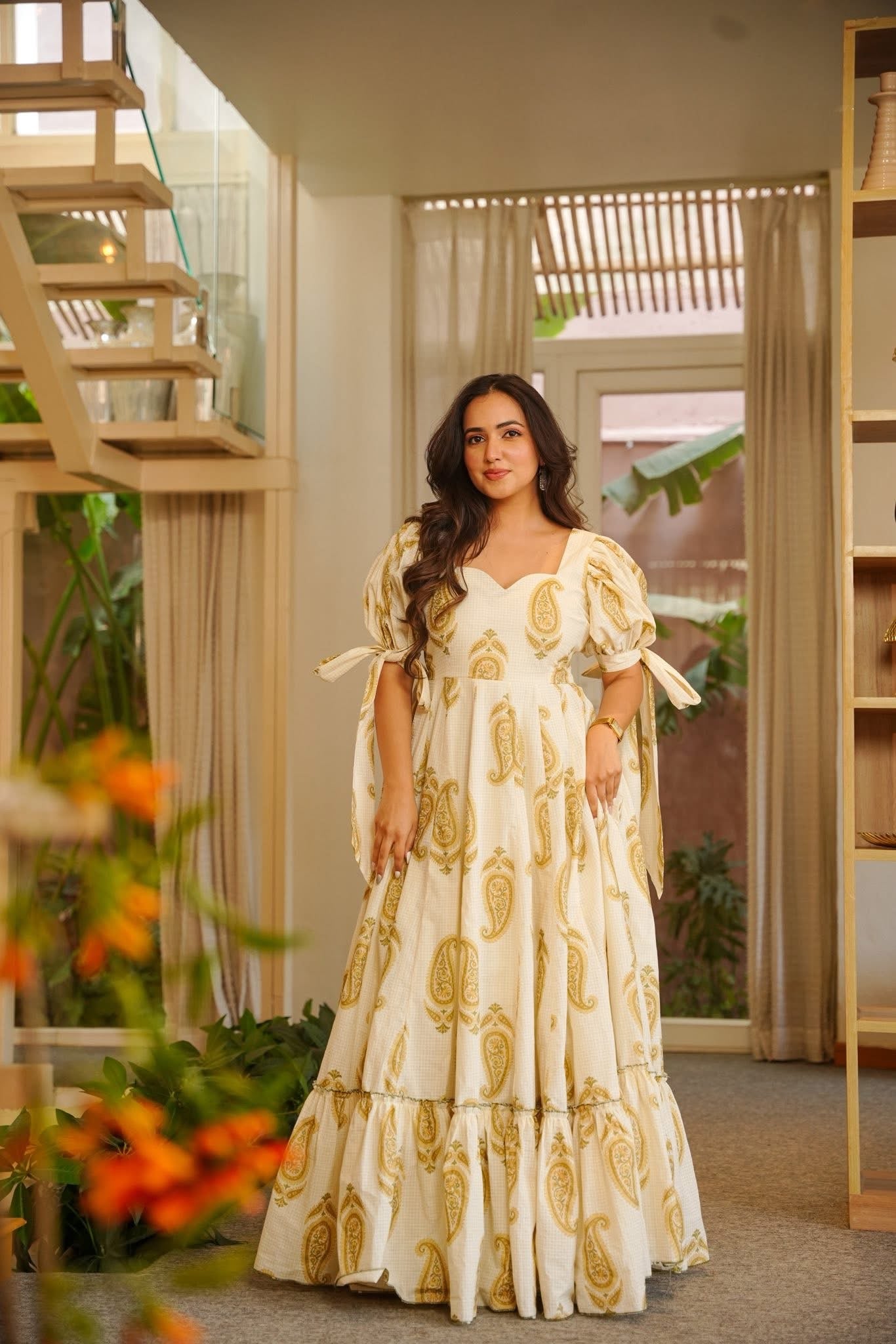 Ekisha Cotton Maxi Dress