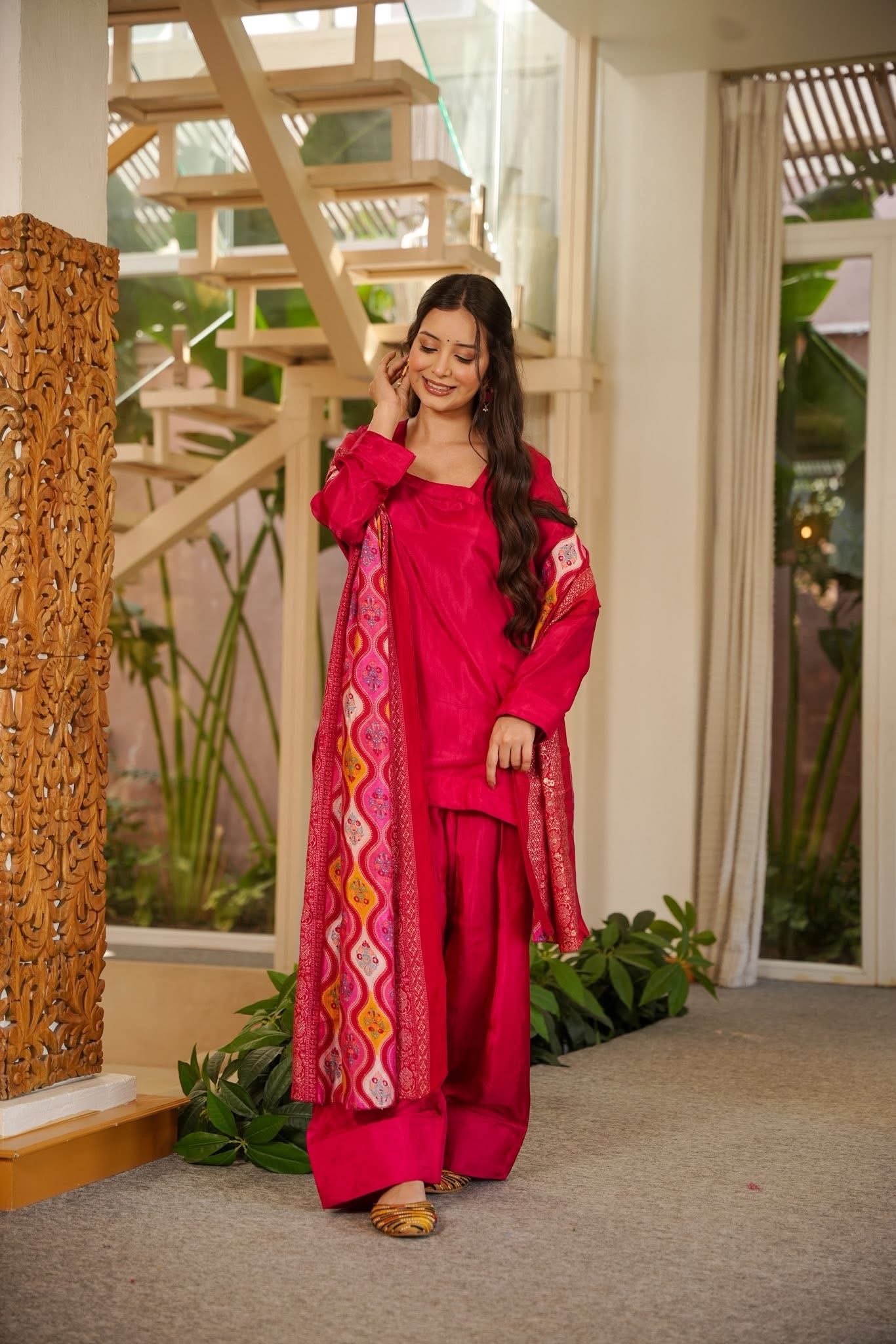 Gitali Muslin Farshi Salwar Set