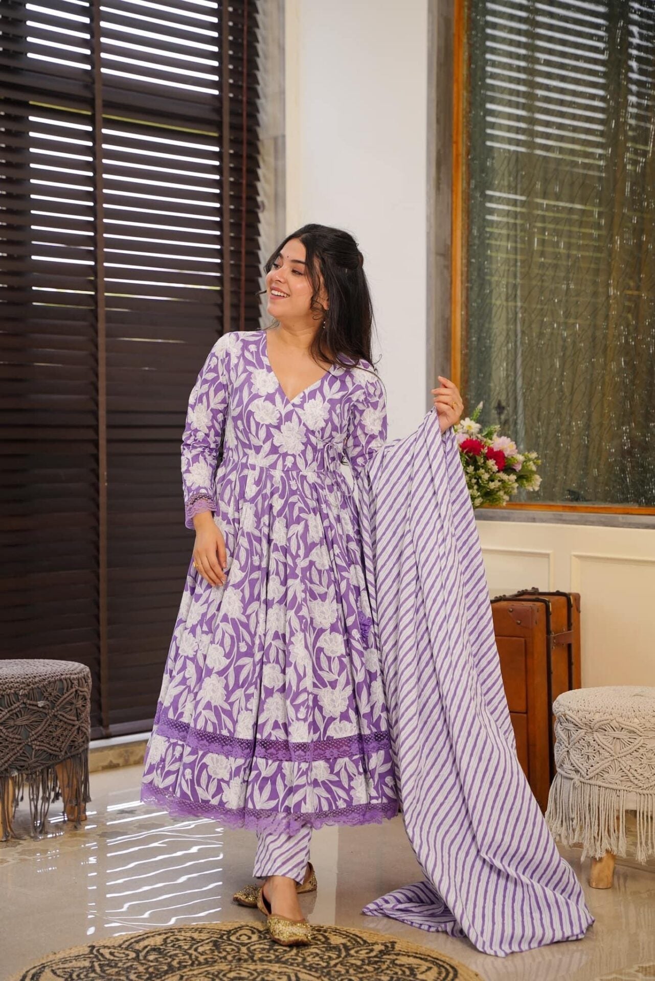 Yami cotton suit Without Dupatta