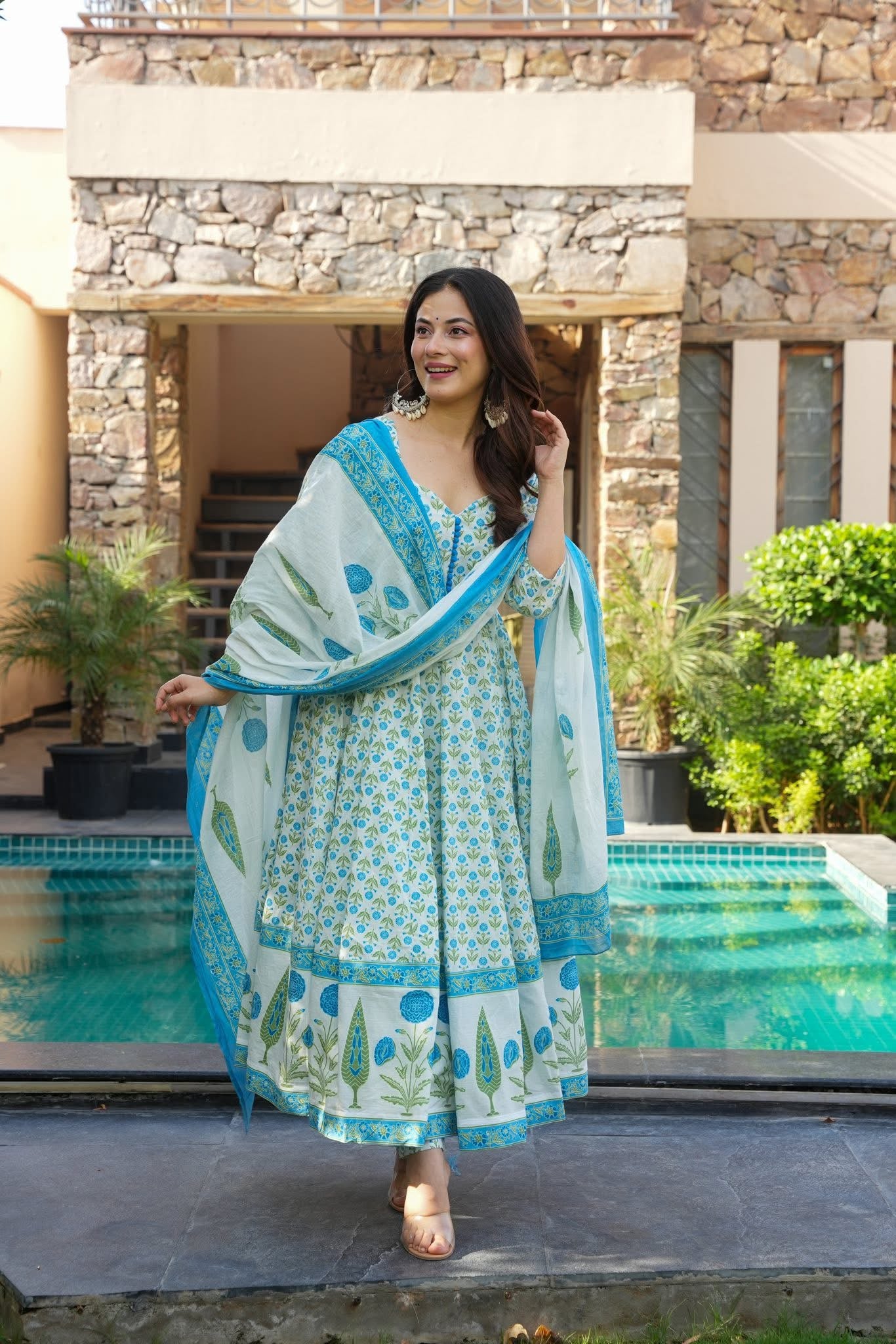 Reva Cotton Suit without dupatta