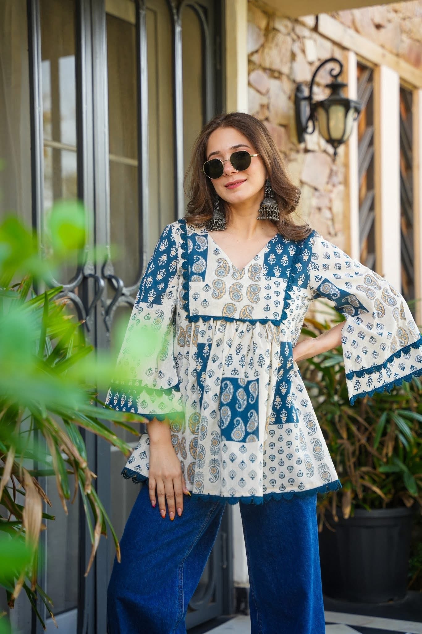 Cloud Thread Cotton Top